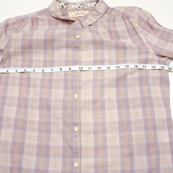 Anthropologie Isabella Sinclair Roll Tab Blouse - Picture 8 of 8